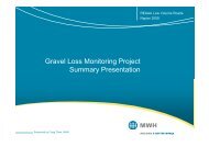 Gravel Loss Monitoring Project Summary Presentation - roads.co.nz