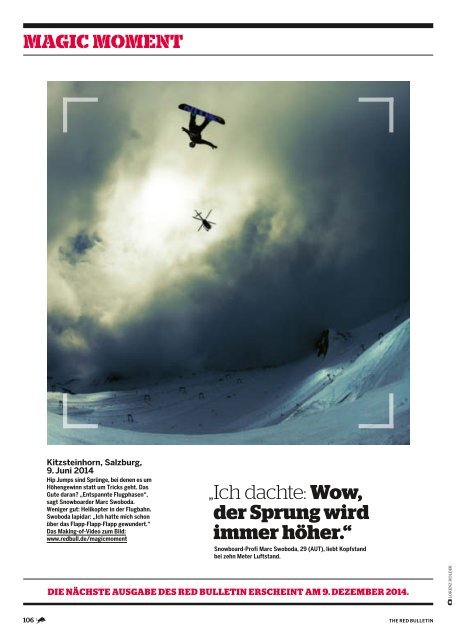 The Red Bulletin Dezember 2014 - DE