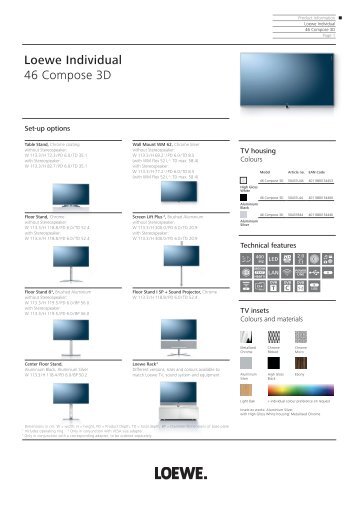 Loewe Individual 46 Compose 3D