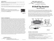 IR Shelf Top Receiver