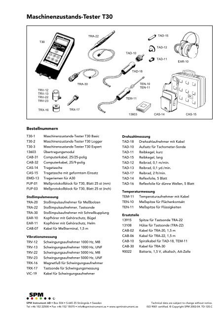 Produktkatalog [2003-02] - SPM Instrument