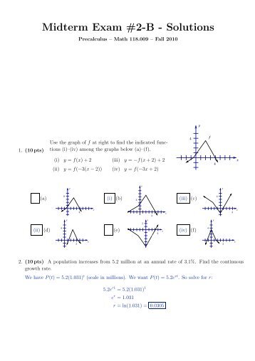 mid term exam with solution Exam 1 march 20th, 2017 cs525 - midterm exam solutions please leave this empty 1 2 3 4 sum instructions •thingsthatyouarenotallowedtouse – personalnotes. mid term exam with solution Exam 1 march 20th, 2017 cs525 - midterm exam solutions please leave this empty 1 2 3 4 sum instructions •thingsthatyouarenotallowedtouse – personalnotes.