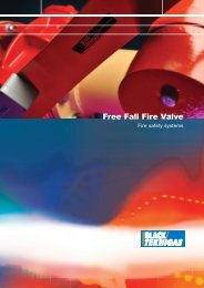 Free Fall Fire Valve - Black Teknigas