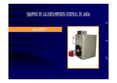 equipos de calentamiento central de agua - Grupo JP Calderas, C.A.