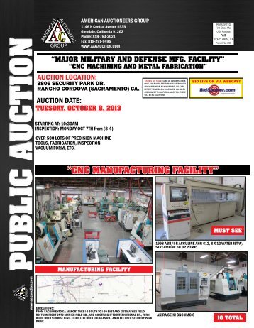 Download Brochure - American Auctioneers Group