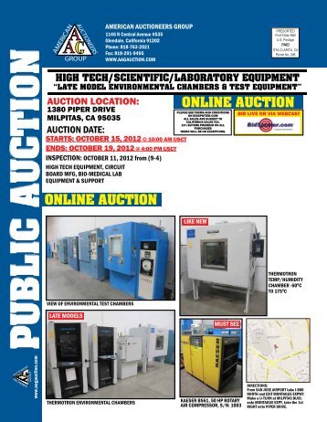 Download Brochure - American Auctioneers Group