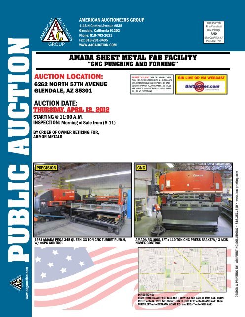 Download Brochure - American Auctioneers Group