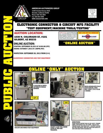 Download Brochure - American Auctioneers Group