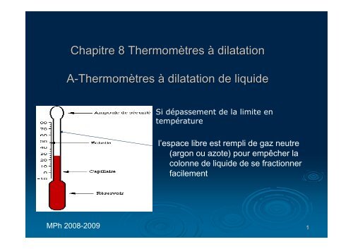 8-thermomètre à dilatation