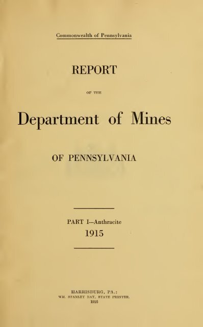 Anthracite Coal Mining Activities - Coalmininghistorypa.org
