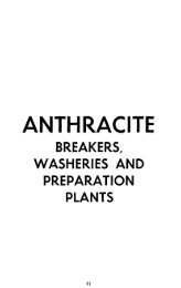 1983 Anthracite Breakers, Washeries, Prep Plants,Operators