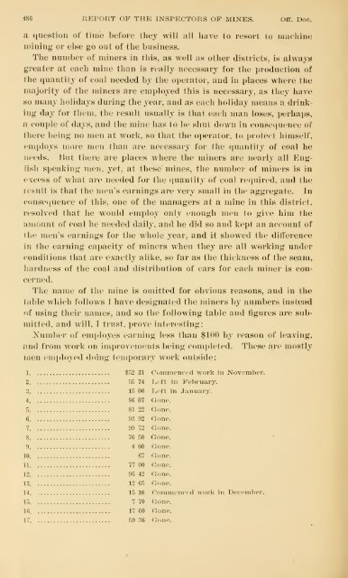 Report of the Bureau of Mines of the Department of Internal Affairs of ...