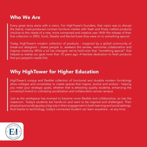 Higher Education