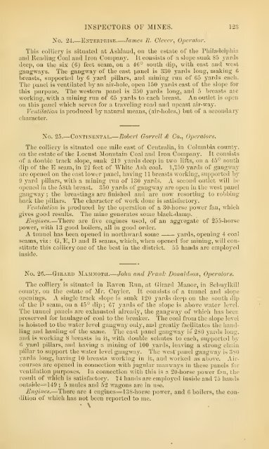 1873 - Old Forge Coal Mines