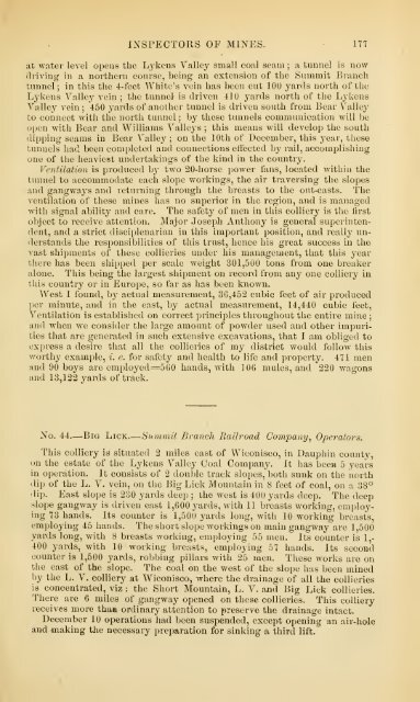 1873 - Old Forge Coal Mines