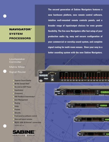 Navigator Brochure - Full Compass