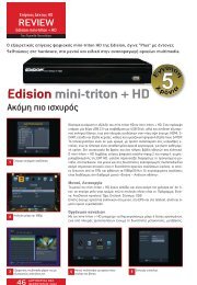 Edision mini-triton + HD