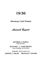 Bituminous Coal Mining Activities - Coalmininghistorypa.org