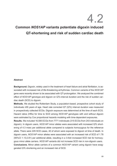 Genetic susceptibility to adverse drug effects - Epidemiology ...