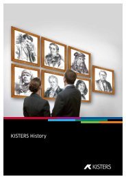 Company History - KISTERS AG