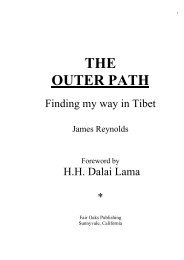 OUTER PATH - Vimutti Buddhist Monastery