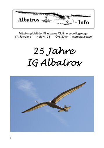 25 Jahre 25 Jahre IG Albatros