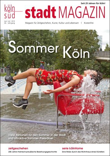 stadtMAGAZIN köln-süd | Ausgabe Juni/Juli 2015