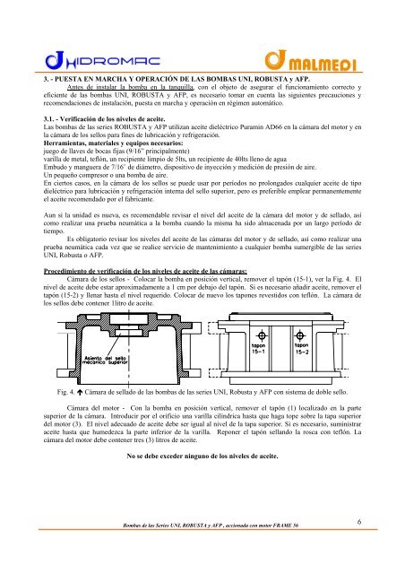 Especificaciones Técnicas - Grupo JP Calderas, C.A.