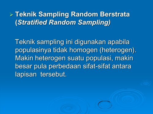 POPULASI DAN SAMPEL © Tri Nugroho Adi - S1 Ilmu Komunikasi ...