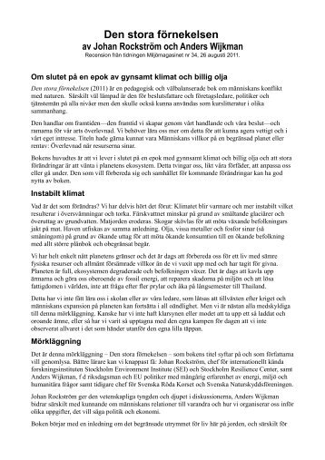 pdf version - OmstÃ¤llning Sigtuna