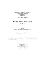 Scientific Database Management - LTER Intranet