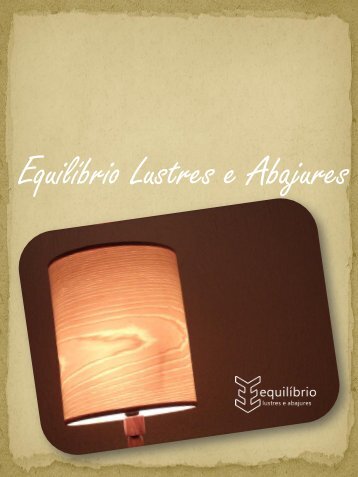 Equilíbrio Lustres e Abajures