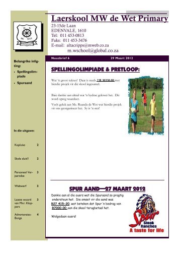 Laerskool MW de Wet Primary