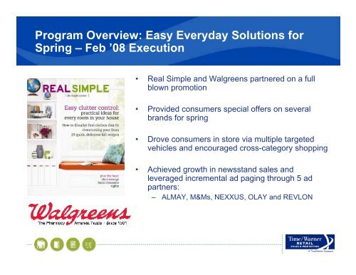 Case Study: Real Simple at Walgreens