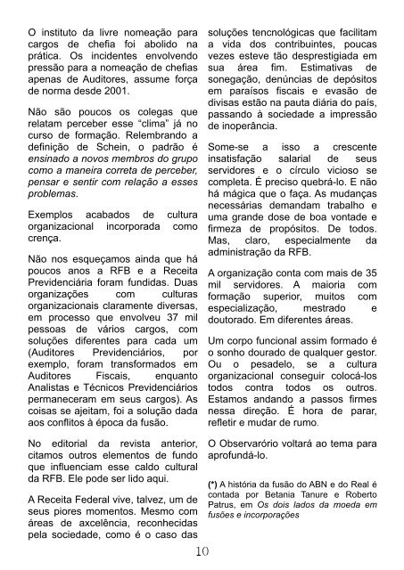 OBSERVATORIO DO ANALISTA EM REVISTA - 4 EDICAO