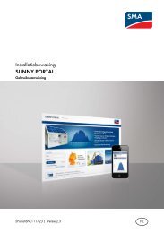 SUNNY PORTAL - Gebruiksaanwijzing - Energie Onafhankelijk