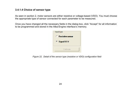 2. Specifications - Albatross Control System