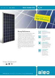 Datasheet Solar module aleo S_18 245-255W EN-EN-DE