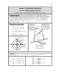 Multiplicadores de Lagrange