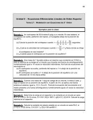 ModelaciÃ³n con Ecuaciones de 2o Orden