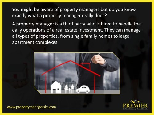 Property Management in Kanas City - Things You Should Know!