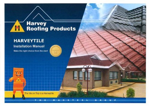 Harveytile Installation Manual - Macsteel