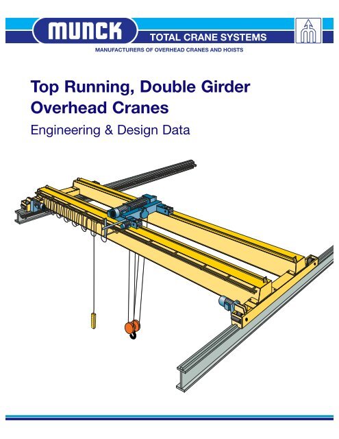 Top Running Double Girder Overhead Cranes Total Crane