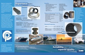 Marine Composites Benefits Applications Columbia Industrial ...