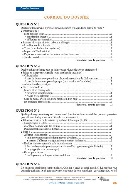 Mise en page 1 - Institut la ConfÃ©rence Hippocrate