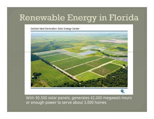 Energy in the 21st Century - Sarasota County Extension