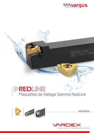 Plaquettes filetage redline - Vargus