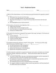 Test 5 â Respiratory System - Next2Eden