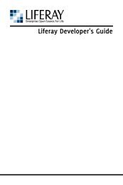 Liferay Developer's Guide - Parent Directory - Liferay.com