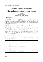 How to Resolve Arabic Domain Names